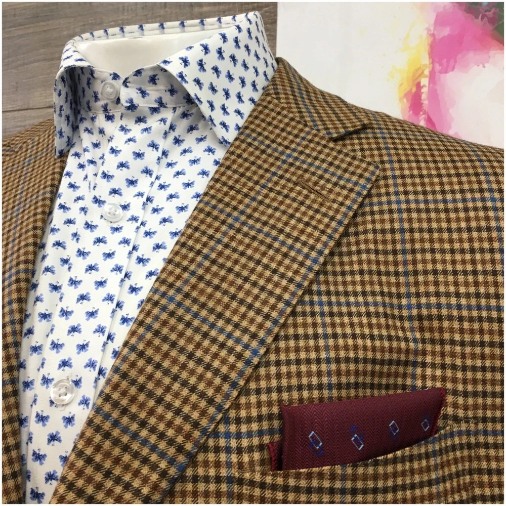 ERMENEGILDO ZEGNA Mens Blazer Sport Coat Casual Jacket Size 46L Wool Suit - Picture 2 of 12